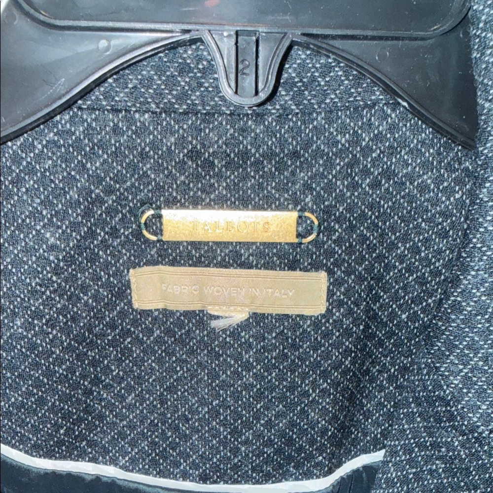 Black Patterned Blazer - image 2